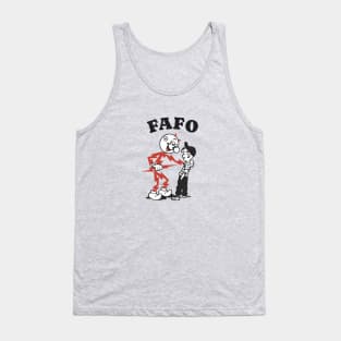 FAFO - retro vintage design Tank Top